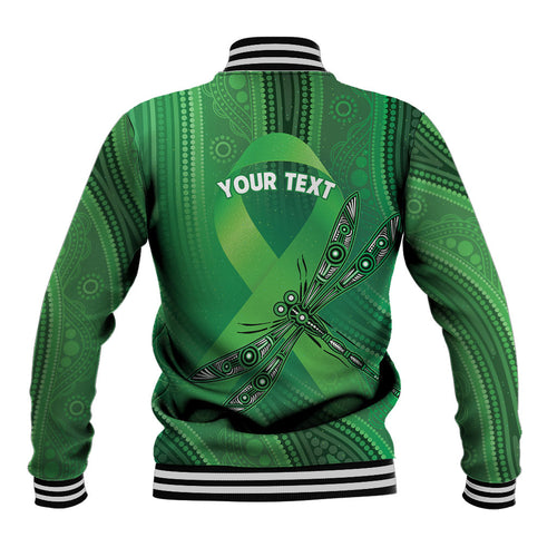 Mental Health Awareness Personalised Baseball Jacket The Sun Will Rise And We Will Try Again