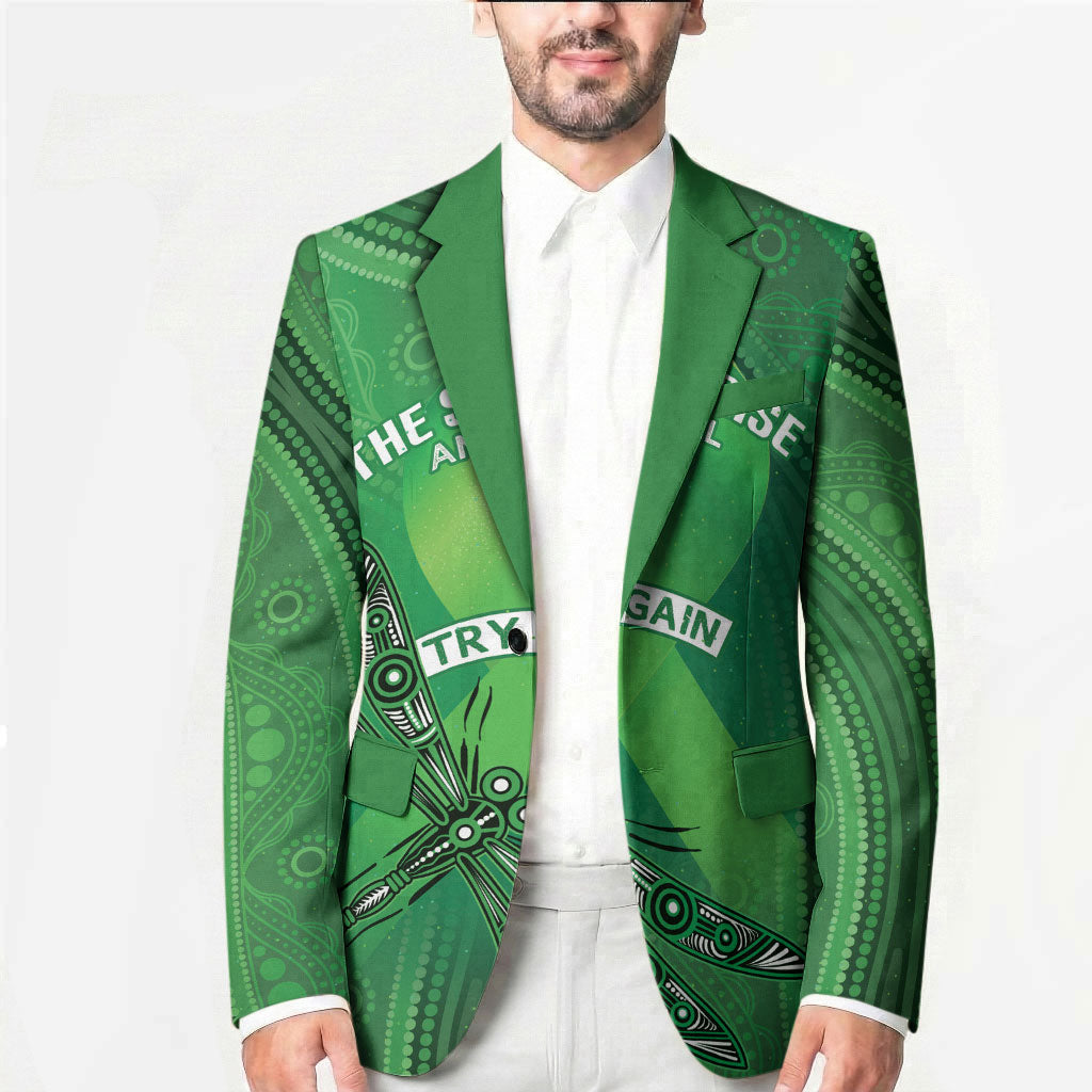 Mental Health Awareness Personalised Blazer The Sun Will Rise And We Will Try Again