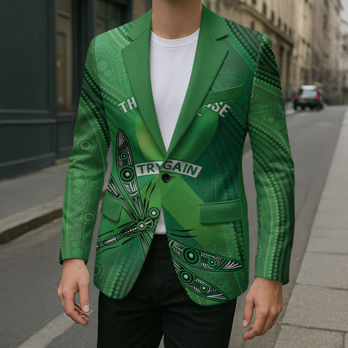 Mental Health Awareness Personalised Blazer The Sun Will Rise And We Will Try Again