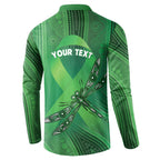 Mental Health Awareness Personalised Button Sweatshirt The Sun Will Rise And We Will Try Again