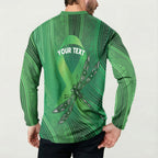 Mental Health Awareness Personalised Button Sweatshirt The Sun Will Rise And We Will Try Again