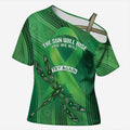 Mental Health Awareness Personalised Cross Shoulder Shirt The Sun Will Rise And We Will Try Again