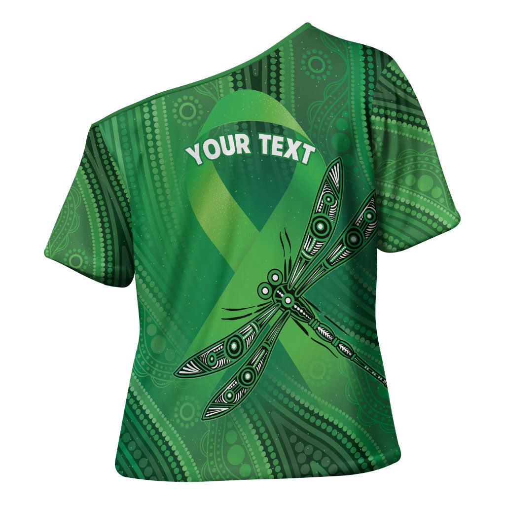 Mental Health Awareness Personalised Cross Shoulder Shirt The Sun Will Rise And We Will Try Again