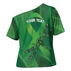 Mental Health Awareness Personalised Cross Shoulder Shirt The Sun Will Rise And We Will Try Again