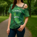 Mental Health Awareness Personalised Cross Shoulder Shirt The Sun Will Rise And We Will Try Again