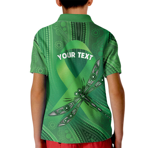 Mental Health Awareness Personalised Kid Polo Shirt The Sun Will Rise And We Will Try Again