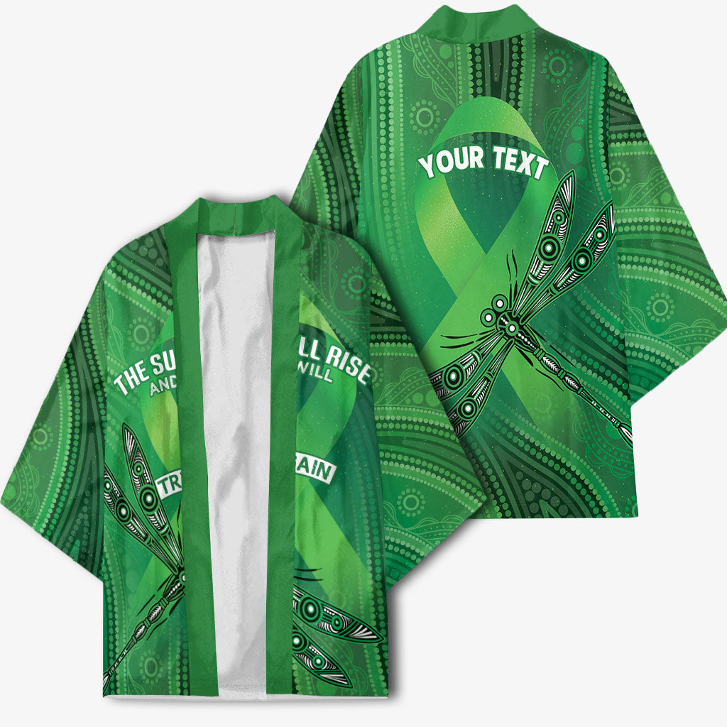 Mental Health Awareness Personalised Kimono The Sun Will Rise And We Will Try Again