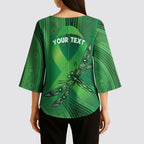 Mental Health Awareness Personalised Kimono Sleeve Blouse The Sun Will Rise And We Will Try Again