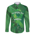 Mental Health Awareness Personalised Long Sleeve Button Shirt The Sun Will Rise And We Will Try Again