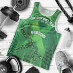 Mental Health Awareness Personalised Men Tank Top The Sun Will Rise And We Will Try Again