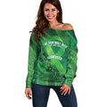 Mental Health Awareness Personalised Off Shoulder Sweater The Sun Will Rise And We Will Try Again