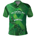 Mental Health Awareness Personalised Polo Shirt The Sun Will Rise And We Will Try Again