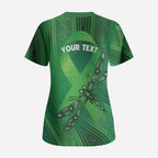 Mental Health Awareness Personalised Scrub Top The Sun Will Rise And We Will Try Again