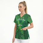 Mental Health Awareness Personalised Scrub Top The Sun Will Rise And We Will Try Again