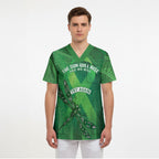 Mental Health Awareness Personalised Scrub Top The Sun Will Rise And We Will Try Again