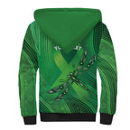 Mental Health Awareness Personalised Sherpa Hoodie The Sun Will Rise And We Will Try Again