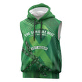 Mental Health Awareness Personalised Sleeveless Hoodie The Sun Will Rise And We Will Try Again