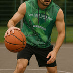 Mental Health Awareness Personalised Sleeveless Hoodie The Sun Will Rise And We Will Try Again