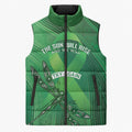 Mental Health Awareness Personalised Sleeveless Puffer Jacket The Sun Will Rise And We Will Try Again
