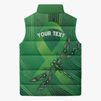 Mental Health Awareness Personalised Sleeveless Puffer Jacket The Sun Will Rise And We Will Try Again