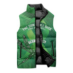 Mental Health Awareness Personalised Sleeveless Puffer Jacket The Sun Will Rise And We Will Try Again