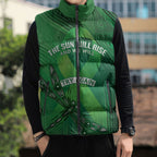 Mental Health Awareness Personalised Sleeveless Puffer Jacket The Sun Will Rise And We Will Try Again