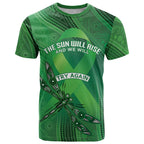 Mental Health Awareness Personalised T Shirt The Sun Will Rise And We Will Try Again