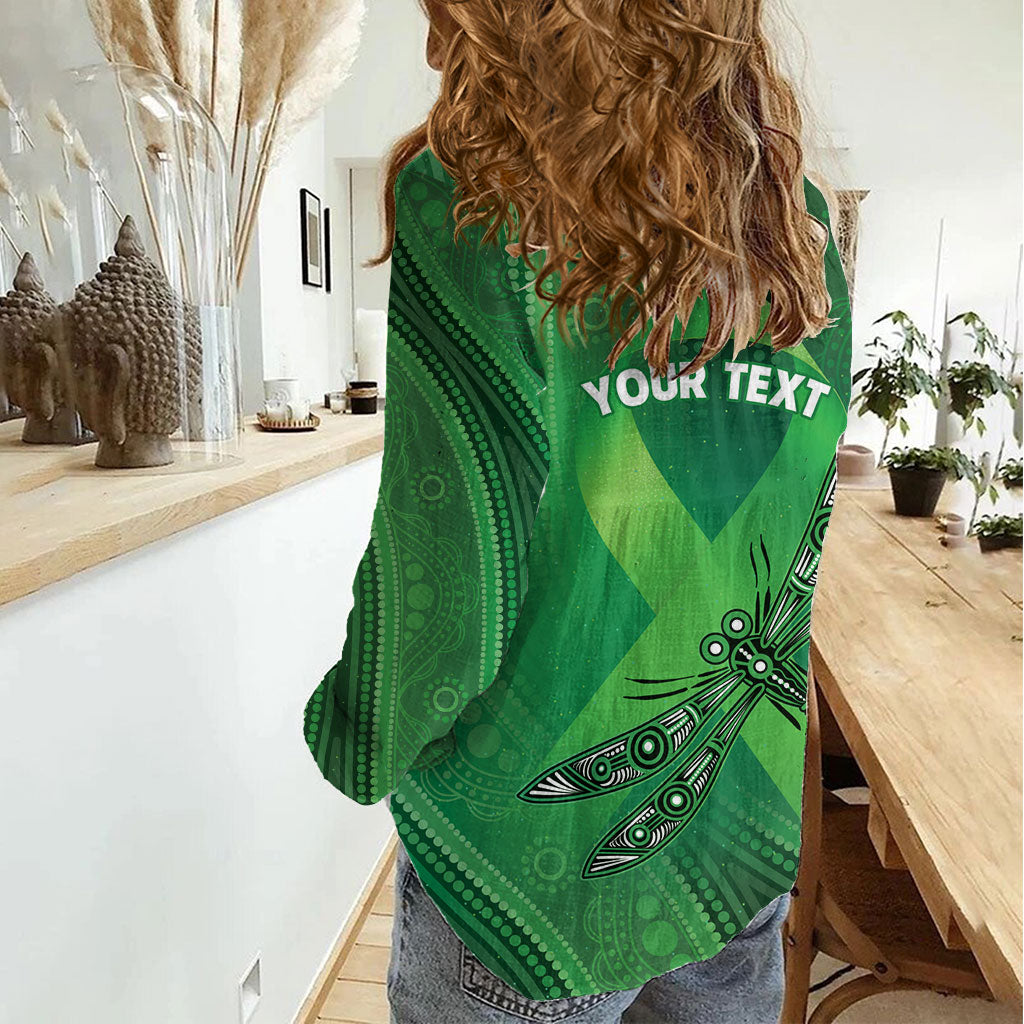 Mental Health Awareness Personalised Women Casual Shirt The Sun Will Rise And We Will Try Again