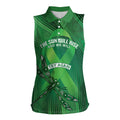 Mental Health Awareness Personalised Women Sleeveless Polo Shirt The Sun Will Rise And We Will Try Again
