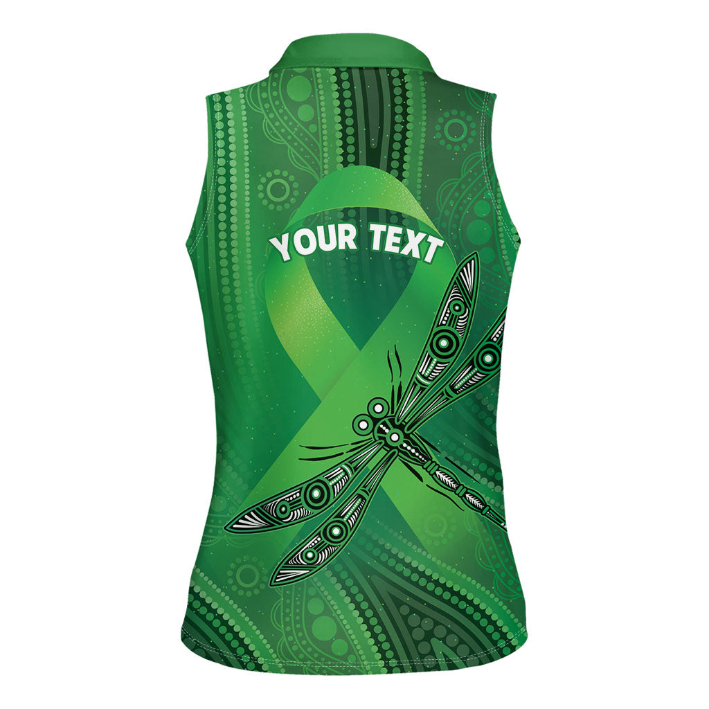 Mental Health Awareness Personalised Women Sleeveless Polo Shirt The Sun Will Rise And We Will Try Again