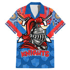 nrl-knight-family-matching-mermaid-dress-and-hawaiian-shirt-proud-newcastle-aboriginal-vibe