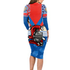 nrl-knight-long-sleeve-bodycon-dress-proud-newcastle-aboriginal-vibe