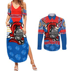 custom-nrl-knight-couples-matching-summer-maxi-dress-and-long-sleeve-button-shirts-proud-newcastle-aboriginal-vibe