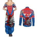 custom-nrl-knight-couples-matching-summer-maxi-dress-and-long-sleeve-button-shirts-proud-newcastle-aboriginal-vibe