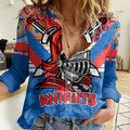 custom-nrl-knight-women-casual-shirt-proud-newcastle-aboriginal-vibe