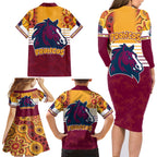 nrl-broncos-champions-2023-family-matching-long-sleeve-bodycon-dress-and-hawaiian-shirt-proud-newcastle-aboriginal-vibe