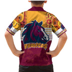 nrl-broncos-champions-2023-family-matching-mermaid-dress-and-hawaiian-shirt-proud-newcastle-aboriginal-vibe