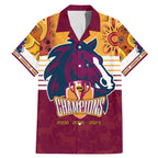 nrl-broncos-champions-2023-family-matching-mermaid-dress-and-hawaiian-shirt-proud-newcastle-aboriginal-vibe