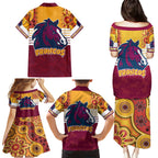 nrl-broncos-champions-2023-family-matching-puletasi-dress-and-hawaiian-shirt-proud-newcastle-aboriginal-vibe