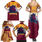 nrl-broncos-champions-2023-family-matching-summer-maxi-dress-and-hawaiian-shirt-proud-newcastle-aboriginal-vibe