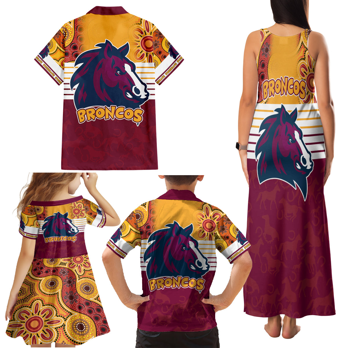nrl-broncos-champions-2023-family-matching-tank-maxi-dress-and-hawaiian-shirt-proud-newcastle-aboriginal-vibe