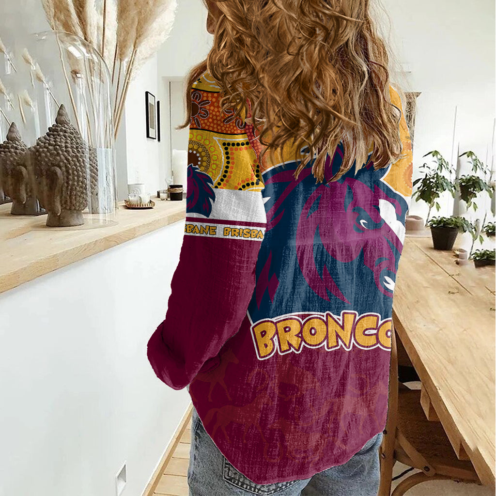 nrl-broncos-champions-2023-women-casual-shirt-proud-newcastle-aboriginal-vibe