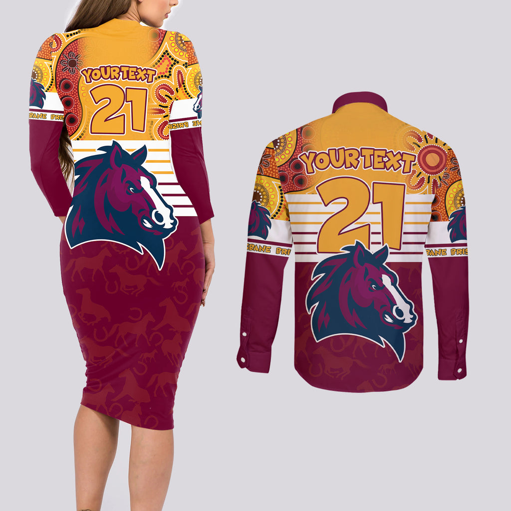 custom-nrl-broncos-champions-2023-couples-matching-long-sleeve-bodycon-dress-and-long-sleeve-button-shirts-proud-newcastle-aboriginal-vibe