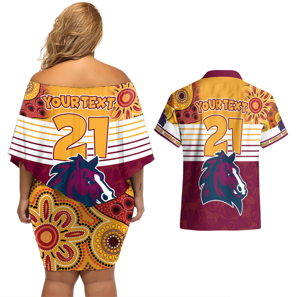 custom-nrl-broncos-champions-2023-couples-matching-off-shoulder-short-dress-and-hawaiian-shirt-proud-newcastle-aboriginal-vibe