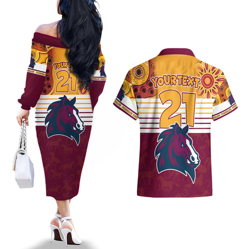 custom-nrl-broncos-champions-2023-couples-matching-off-the-shoulder-long-sleeve-dress-and-hawaiian-shirt-proud-newcastle-aboriginal-vibe