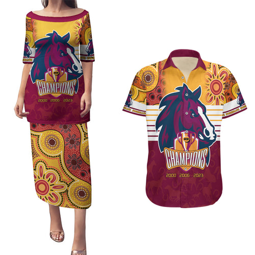 custom-nrl-broncos-champions-2023-couples-matching-puletasi-dress-and-hawaiian-shirt-proud-newcastle-aboriginal-vibe