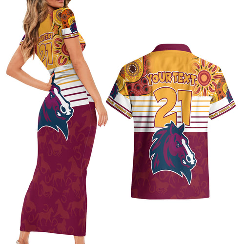 custom-nrl-broncos-champions-2023-couples-matching-short-sleeve-bodycon-dress-and-hawaiian-shirt-proud-newcastle-aboriginal-vibe