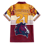custom-nrl-broncos-champions-2023-family-matching-short-sleeve-bodycon-dress-and-hawaiian-shirt-proud-newcastle-aboriginal-vibe