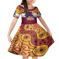 custom-nrl-broncos-champions-2023-kid-short-sleeve-dress-proud-newcastle-aboriginal-vibe