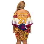 custom-nrl-broncos-champions-2023-off-shoulder-short-dress-proud-newcastle-aboriginal-vibe
